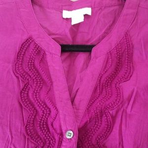 Charter Club cotton blouse